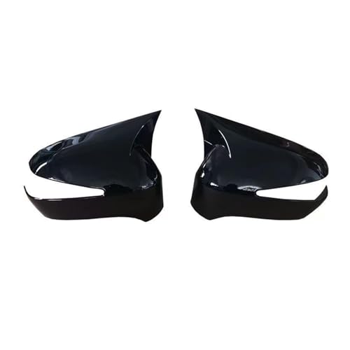 Garniture rétroviseur extérieur Civic 8 noir brillant 2006-2011