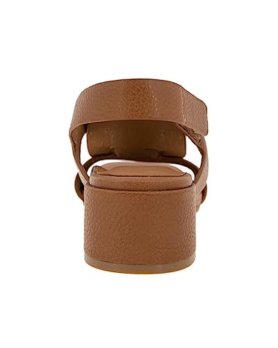 Park Interlock Leather Sandal Cognac / 113