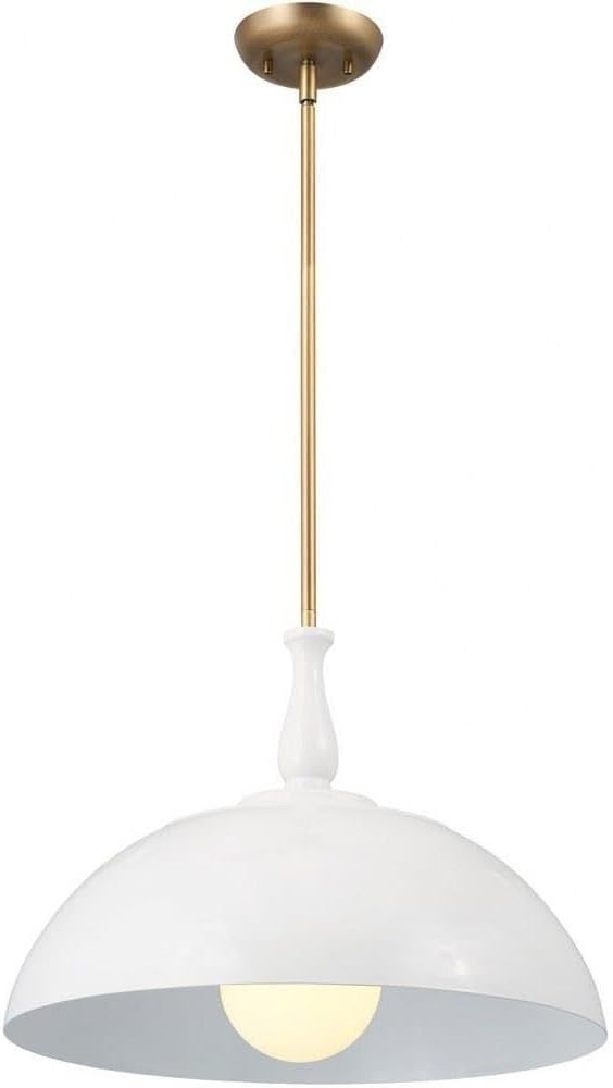 Kichler Fira 18 Inch 1 Light Pendant in White