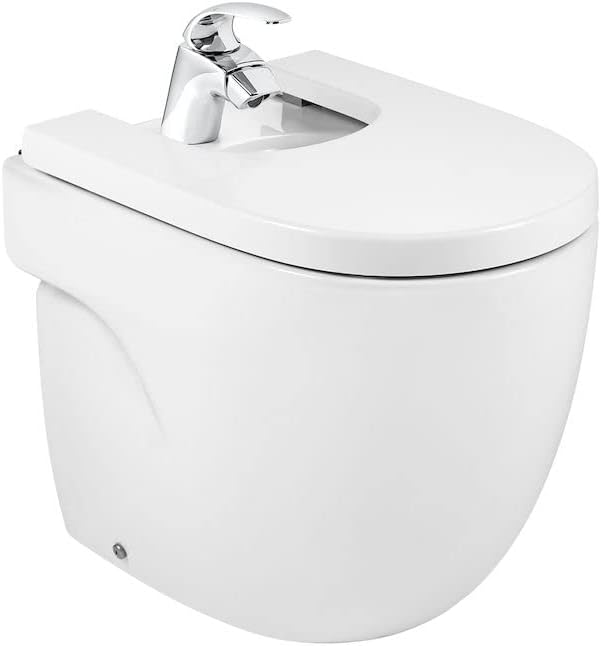 Roca A8062AB00B Cap Bide Supralit, Meridian-N Compact, White