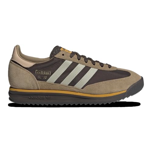 Adidas SL 72 RS - Men's (IG4645, Brown/Grey/Yellow) Size 11.5