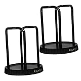 Genérico Portavasos Negro 2 Piezas, Soporte Dispensador para Vasos de Papel...