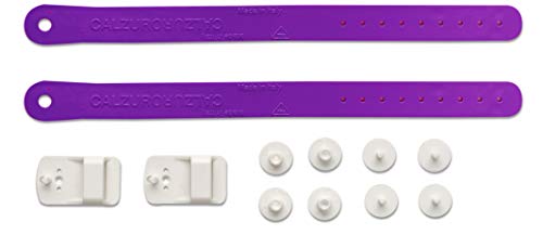 Image of CALZURO Heel Strap Kit - Italian Rubber Clog Straps for Secure Fit - 2 Straps, Buckles & Hardware Included