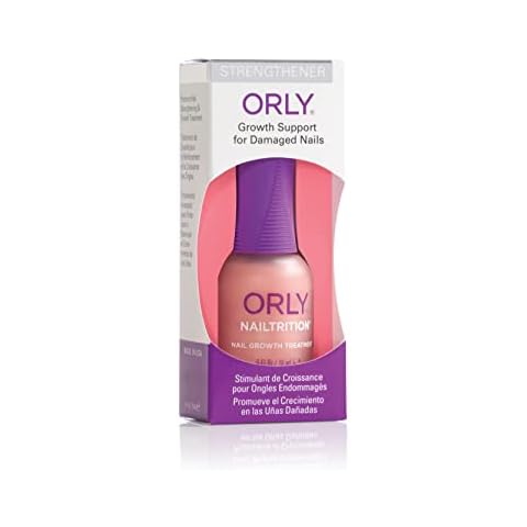 ORLY Nailtrition helps to stimulate fast natural nail growth and strengthens peeling and splitting nails. 18ml Cover