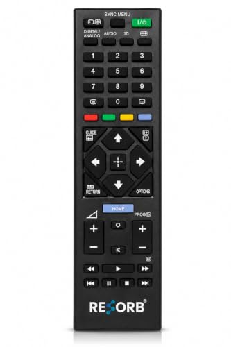 Image of Sony TV Remote Compatible with Sony Bravia Smart 4K LCD LED OLED UHD Android TV Models, Non-Voice Replacement Remote Control LED 227