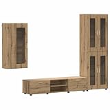 TV Schrankset FLORIN 3pcs Eiche Handwerk