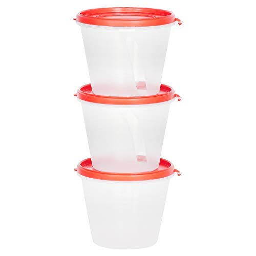 See full amazon price history chart for Cutting EDGE Nesterware Food Storage Container for Pulses, Sugar, Tea, Cereals - 1L (Light RED, 3) Cutting EDGE Nesterware Food Storage Container for Pulses, Sugar, Tea, Cereals - 1L (Light RED, 3) (B085354SYF) Amazon Price History, Amazon Price Tracker