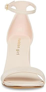 Madden Girl Women's Sstar Heeled Sandal, Porcelain Patent, 8.5 | Image 1