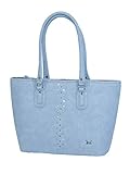 SANSIBAR-Damen Shopper Bag A4 38x29x13 165 - Sky