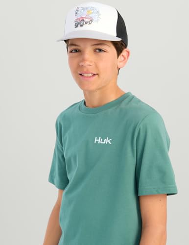 HUK Boys' Performance Fishing Graphic Tee, Short Sleeve T-Shirt for Kids4