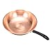 Wok de cobre puro engrosado hecho a mano Wok de cobre antiadherente Stir-Fry Wok Gas Wok Gas Cook Wok WCP-1668-INOX (cobre, diámetro 34cm)