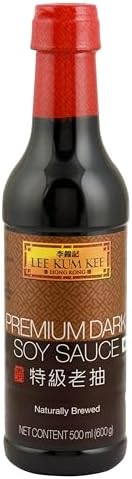 Lee Kum Kee Premium Dark Soy Sauce, 16.91 fl oz ℮ 500 ml لي كوم كي صلصة الصويا الداكنة الممتازة