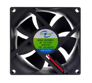 3inch 12V DC 0.22A Brushless Cooling Fan C8025M12S 12 v (1 pcs)-image-3