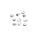 Produktbild shentaotao 10 Stück/Set-Finger-Ring Set Art Und Weise Böhmischen Joint Ring-Retro- Weinlese-kristall Knöchel-Ring-Set