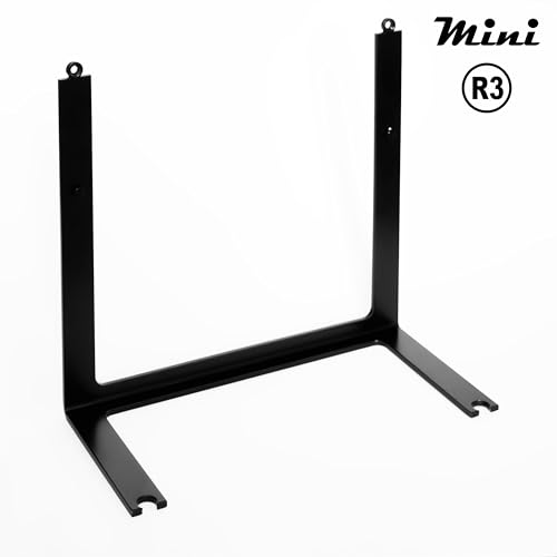 Étagère murale gain de place Mini-Mo' en alu rouille pour optimiser le rangement.