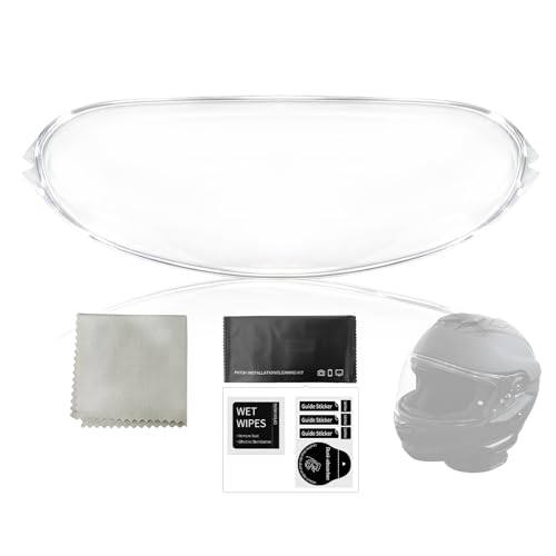 Antiappannamento a specchio per Shoei GT Air – parabrezza interno anti-appannamento per visiera Pinlock, adatto per Shoei GT Air3/Air2/Air, Neotec3/Neotec2/Neotec, X Spirit 3/X Spirit 2, Nxr, Qwest