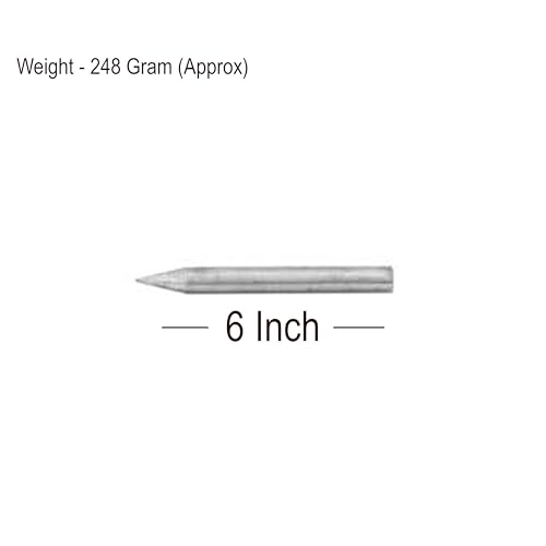 Image of Iron Kilak (6 Inch) | Conical Rod | 1 Weight-248 Gram Approx | Vastu Nail for Vastu Dosh Correction | Vastu Kilak Remedy | (Set of 3)