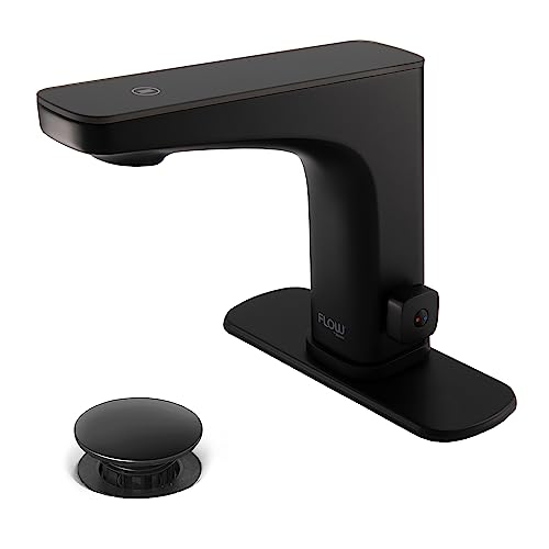 Bio Bidet 80B10001-001-BK1 Grove Touchless Bathroom Sink Faucet, Hands Free Or Touch Activated, Matte Black cover