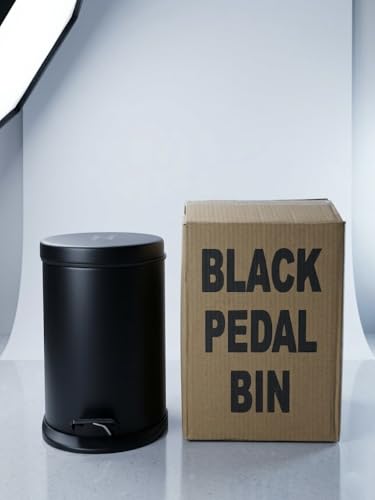 Image of Mumma's LIFE 5L Dustbin for Home | Stainless Steel Pedal Trash Can | Dustbin for Bathroom With Lid | Hands-Free Trash Can for Kitchen, Bathroom, Bedroom & Office