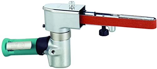 Dynabrade (15400) Dynafile III Abrasive Belt Tool | 0.7 hp 20,000 RPM Pneumatic Motor, 7 Degree Offset | For 5/8