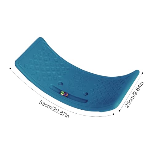 Hujinkan Curved Balance Board Kids, Toddler Rocker Wobble Board,Open Ended Curvy Rocking Seesaw - Balance Training Equipment For Boys, Girls. Children, Kids, Hold Up To 25Kg For Indoor Use - Image 5