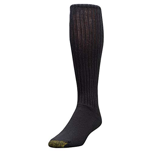Gold Toe Men's Ultra Tec Over The Calf Athletic Socks, Multipack, 2 Pack 6 Pairs, Shoe Size: 6-12.52