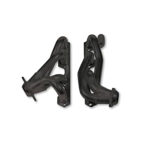 Flowtech 91628FLT Shorty Headers - Black Painted Cover