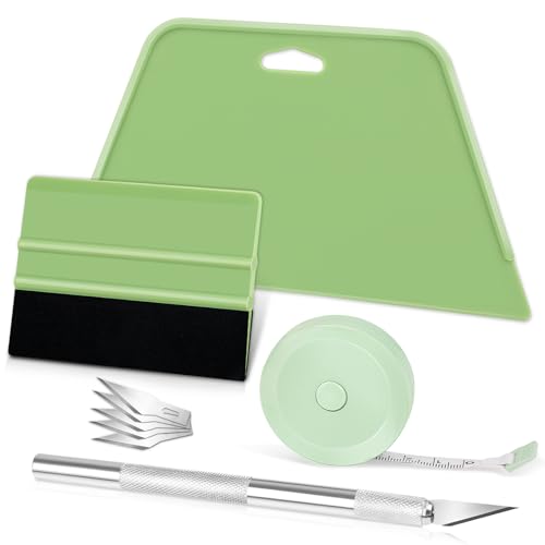 Image of WRAPXPERT Wallpaper Tools, Wallpaper Kit Smoothing Tools for Peel and Stick, Wallpaper Installation Kits for Wallpaper Hanging, Contact Paper, Bathroom, Vinyl Backsplash Tile, Window Film Applying