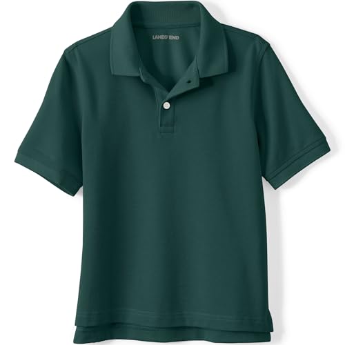 Image of Lands' End School Uniform Kids Short Sleeve Mesh Polo Shirt