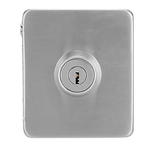 Loquet de serrure de porte solide en verre sans perçage à fixation rapide - 7