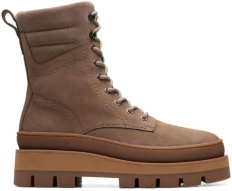 Clarks Unisex Orianna2 Hike Sneaker, Pebble Nub, 0 US Women