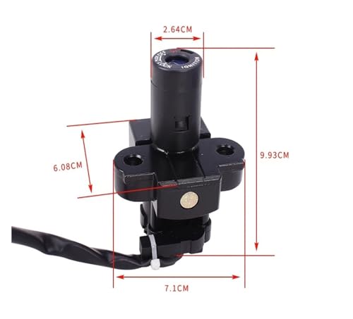 Verrouillage d'allumage moto haute précision pour JADE250 - 3