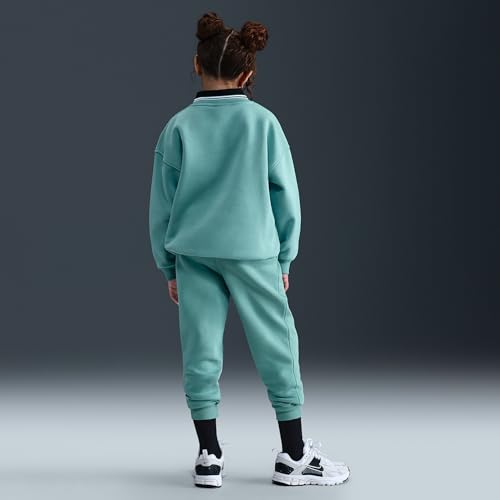 Nike Sportswear Club Fleece Big Kids' Oversized Sweatshirt (Cannon/Cannon/White)2