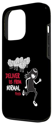 Emily The Strange Coque iPhone 13 Pro graphisme Deliver Us from Normal mat