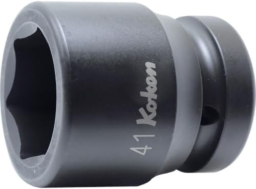 Ko-ken 18400A-1.3/32 1 Sq. Dr. Socket 1.3/32 6 point Length 57mm