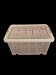 Produktbild WieWin Eurobox mit Deckel transparent und Rollen 60x40x30 cm 55 Liter