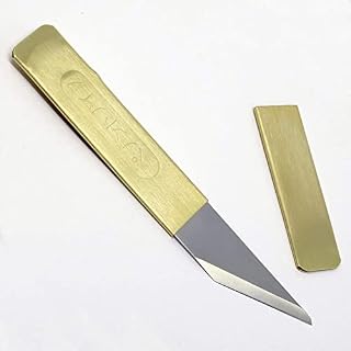 Kasaya Brass Bound Japanese Marking Knife