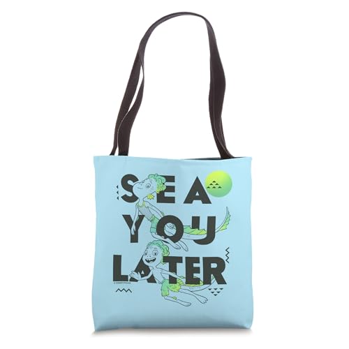 Tote bag Luca Disney Pixar grand sac en tissu avec anses longues