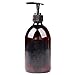 Produktbild Badezimmer Seifenspender, Shampoo-Flasche, Haar-Conditioner Spender Braun Kunststoff, Lagerung Von Flüssigkeiten Leerer Flasche 500 Ml,Braun