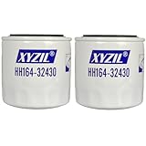 XYZIL 2X Oil Filter HH164-32430 Compatible with Kubota L3240 L3540 L4200 L3940 L4740 L3560 L3600