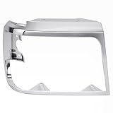 QP F0749-b Ford F250 Chrome Passenger Headlight Door Grille