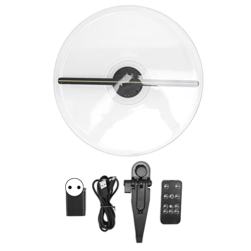 ciciglow 3D-Hologramm-Projektor Y27, 10,6-Zoll-Hologramm-Werbedisplay, 224-teilige LED-Werbemaschine für Mobile Werbung Im Freien, Geschäftsaustauschtreffen