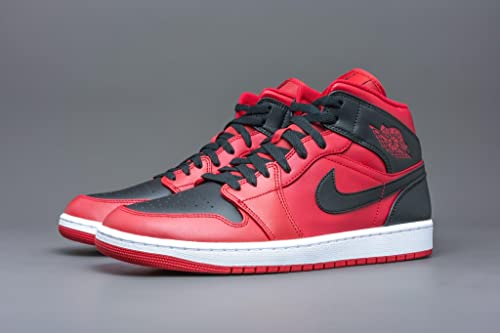 Image of Jordan Mens 1 Mid 554724 660 Reverse Bred - Size 8.5
