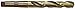 Michigan Drill 210C Series Heavy Duty Super Cobalt Steel Drill Bit, 4 Morse Taper Shank, Spiral Flute, 135 Degrees Notched Point, 1-1/8" Size (Pack of 1)