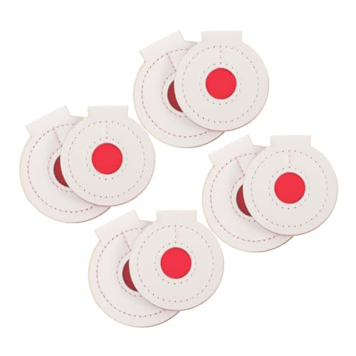 KICHOUSE 8pcs Microfiber Targets for Shooting Outdoor Targets Accurate Precision Practice Tool Versatile Weather-Resistant