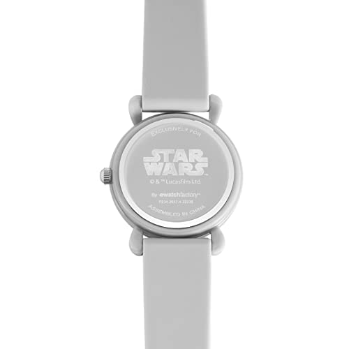 Image of STAR WARS Kids' Plastic Time Teacher Analog Quartz Silicone Strap Watch