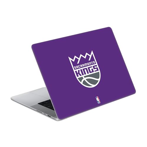 Skin MacBook Pro 14 anti-rayures vinyle Sacramento Kings violet