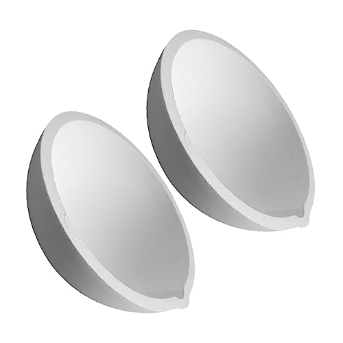 SOLUSTRE Laboratory Evaporating Container 2pcs Round Bowl for Solvent Evaporation