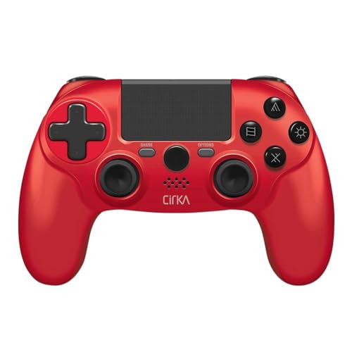 Hyperkin Controller Cirka NuForce für PS4/PS3/PC/Mac| Rot