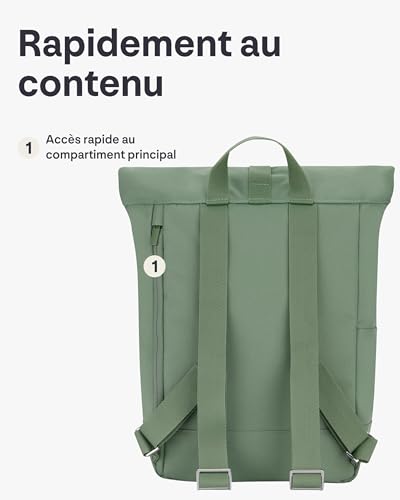 Sac à dos déperlant Johnny Urban Robin Small pour protéger votre ordinateur 12" - 5